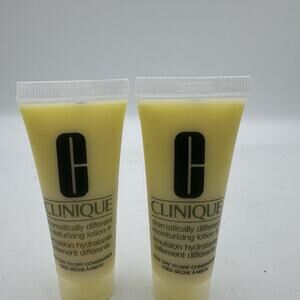 2 X CLINIQUE Dramatically Different Moisturizing Lotion Sample Size 0.5fl oz